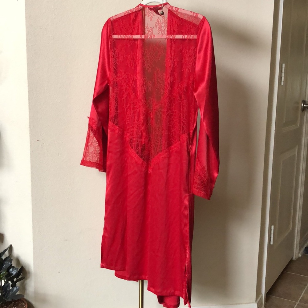 Victoria Secrets Silk Robe - Picture 2 of 4